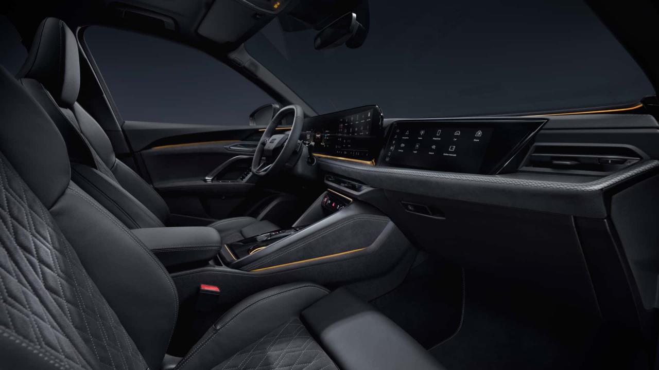 Không gian nội thất Audi Q5 2025