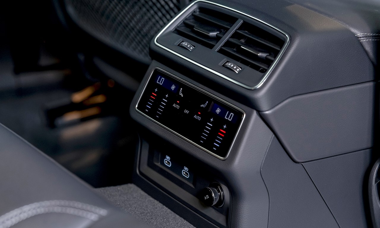 Điều hòa 4 vùng tự động trên Audi A6 2025