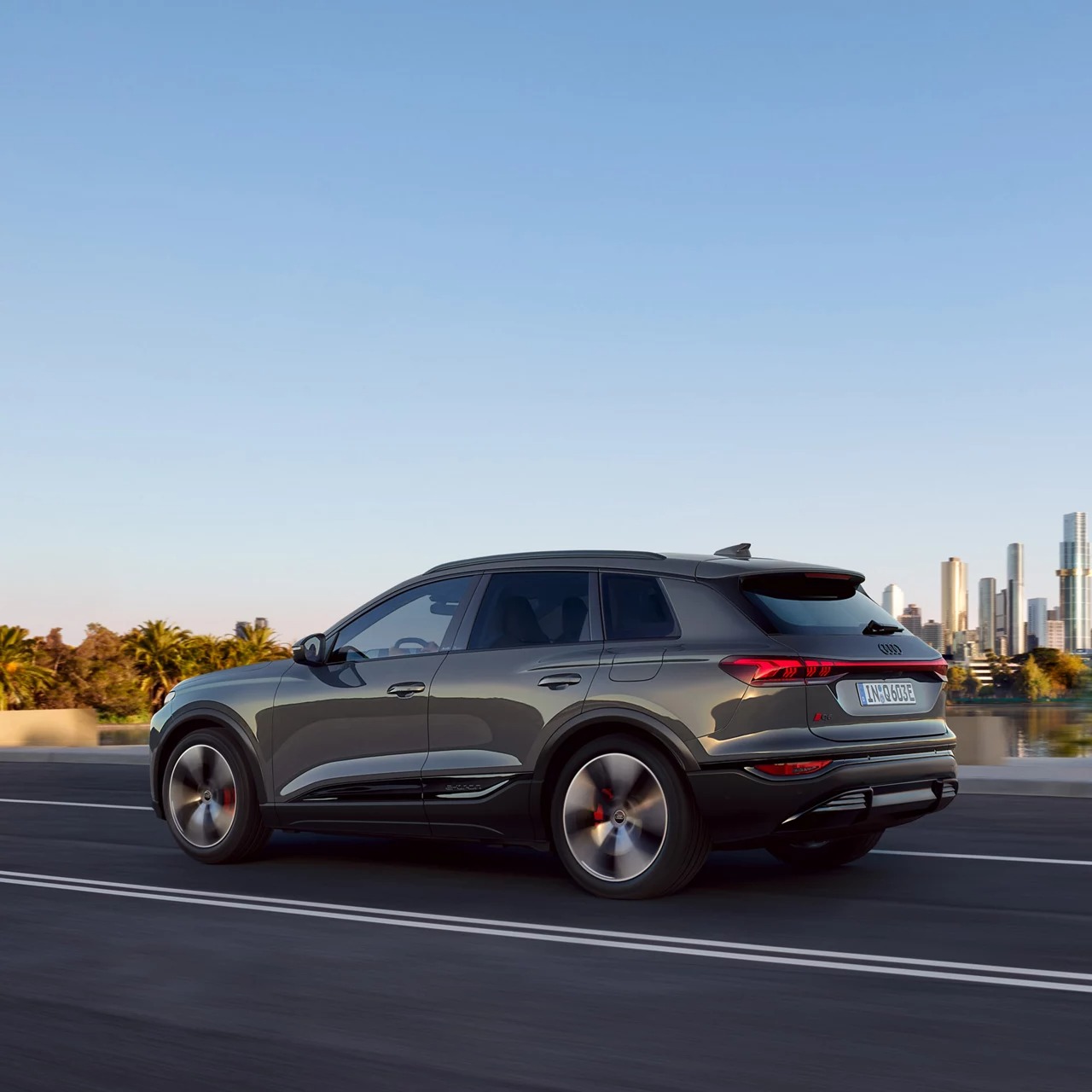 Phiên bản edition one màu xám Magnet của Audi Q6 e-tron